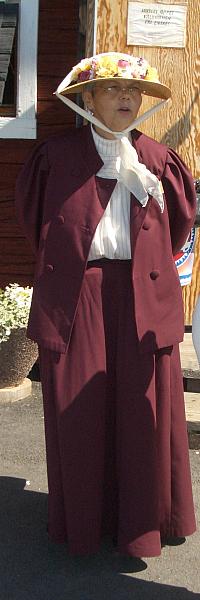 Vår guide Berit Johansson